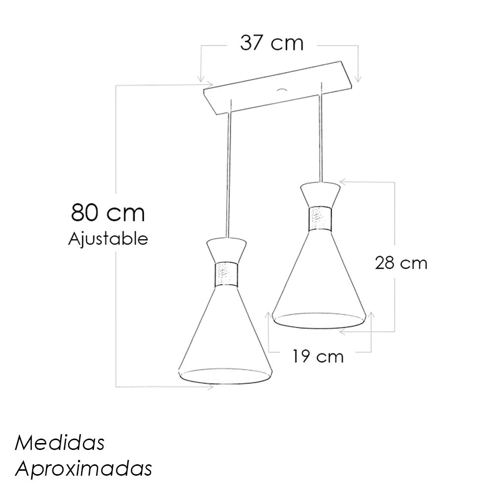 L&aacute;mpara Techo Lotus  ilumeco lamparas huggastore.myshopify.com Hugga Store