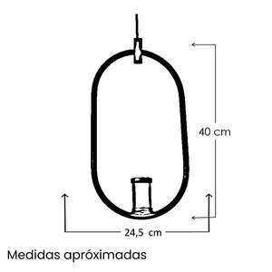 L&aacute;mpara Techo Arco  ilumeco lamparas huggastore.myshopify.com Hugga Store